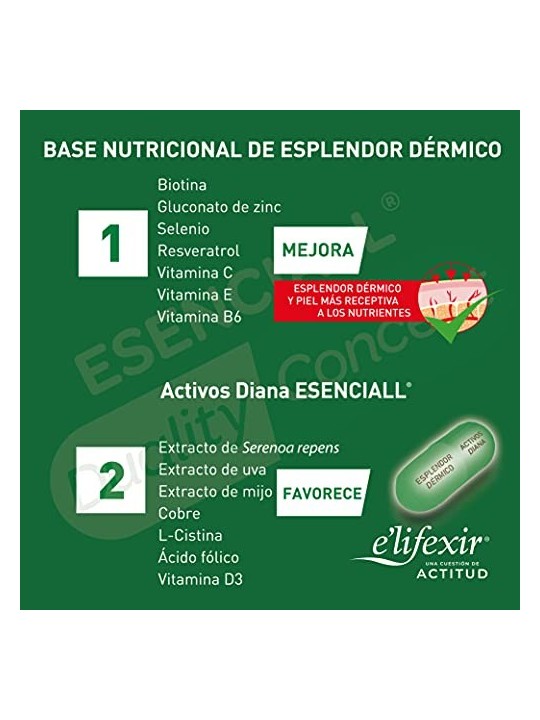 ELifexir ESENCIALL redensificante capilar cpsulas 30 u