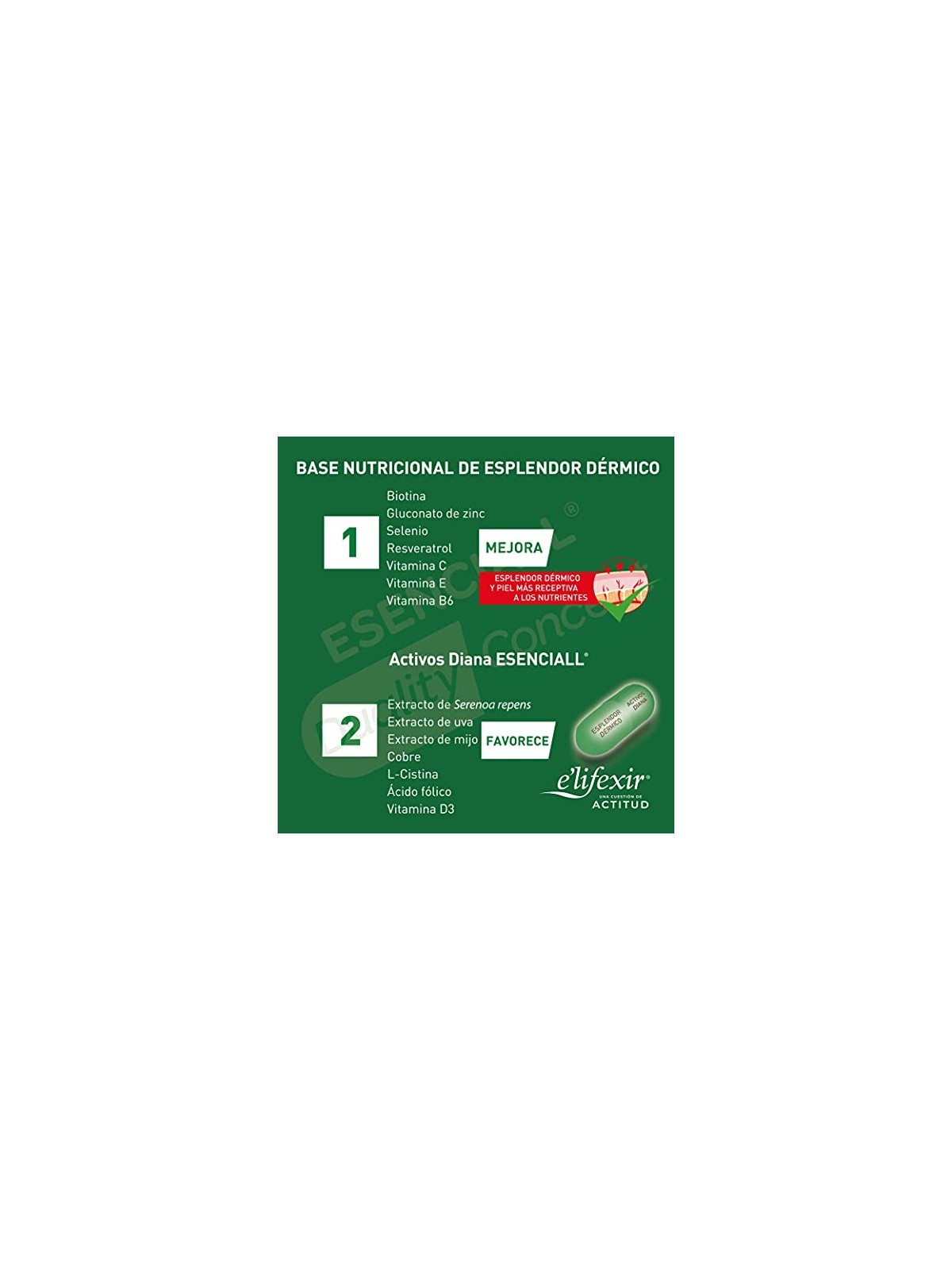 ELifexir ESENCIALL redensificante capilar cpsulas 30 u
