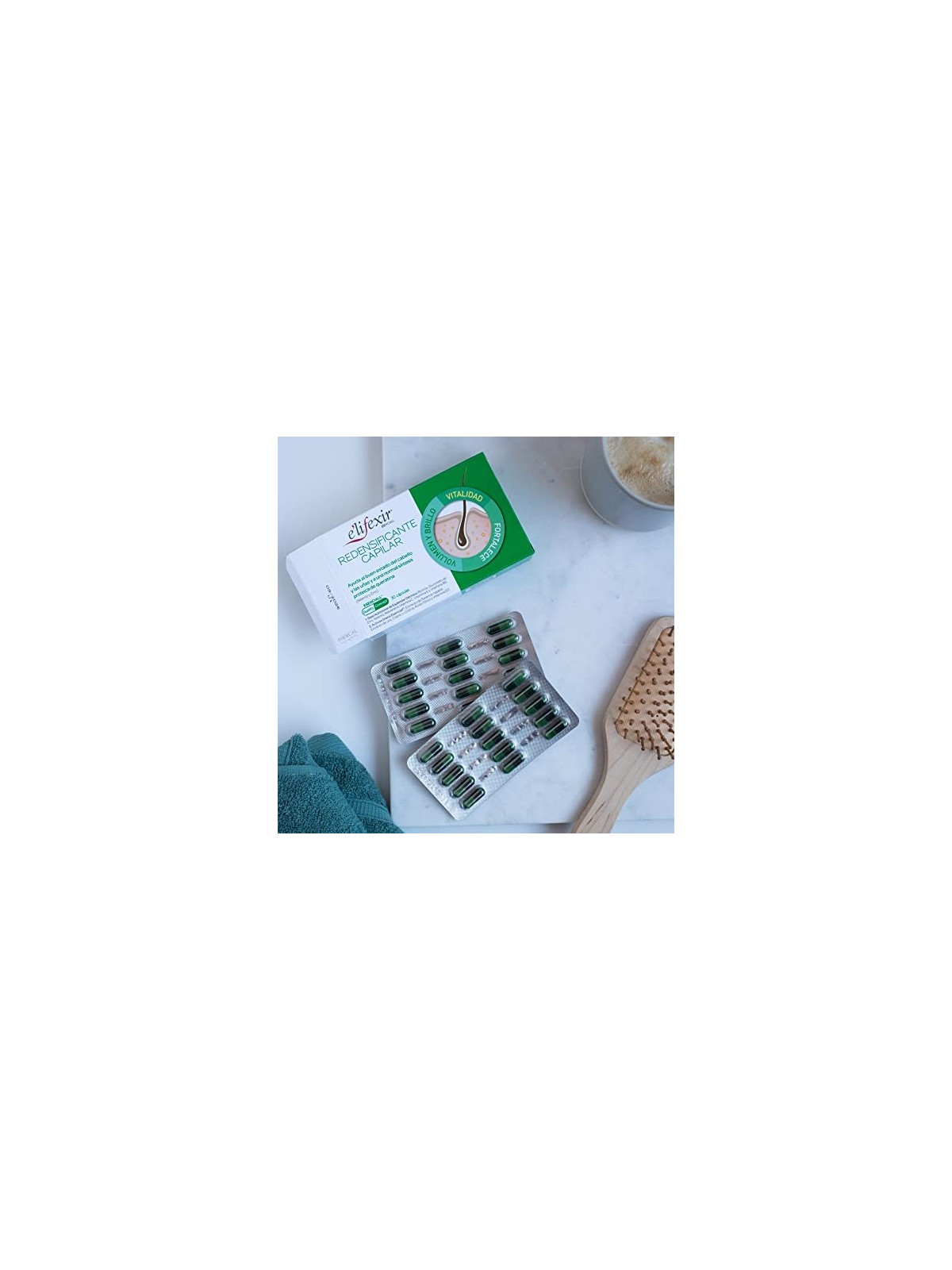 ELifexir ESENCIALL redensificante capilar cpsulas 30 u