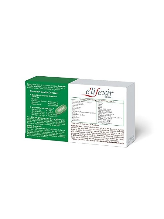 ELifexir ESENCIALL redensificante capilar cpsulas 30 u