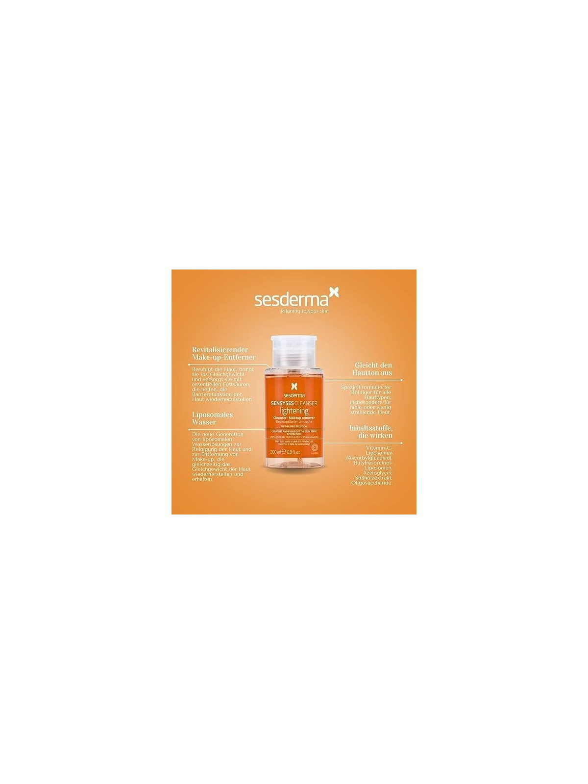Sesderma Sensyses Cleanser Lightening 200 ml