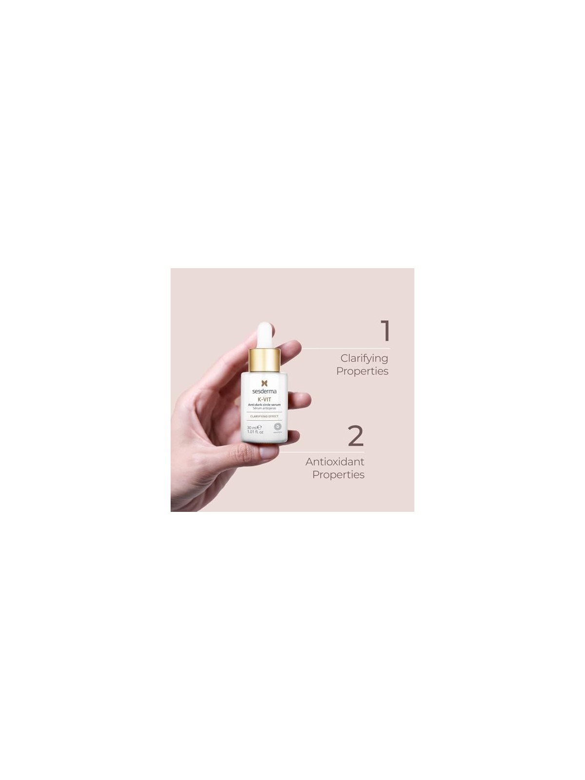 Sesderma KVIT siero antiocchiaie 30ml donna