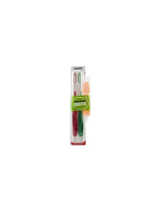 Set di spazzolini dentali Lacer CEPILLO DENTAL MEDIO