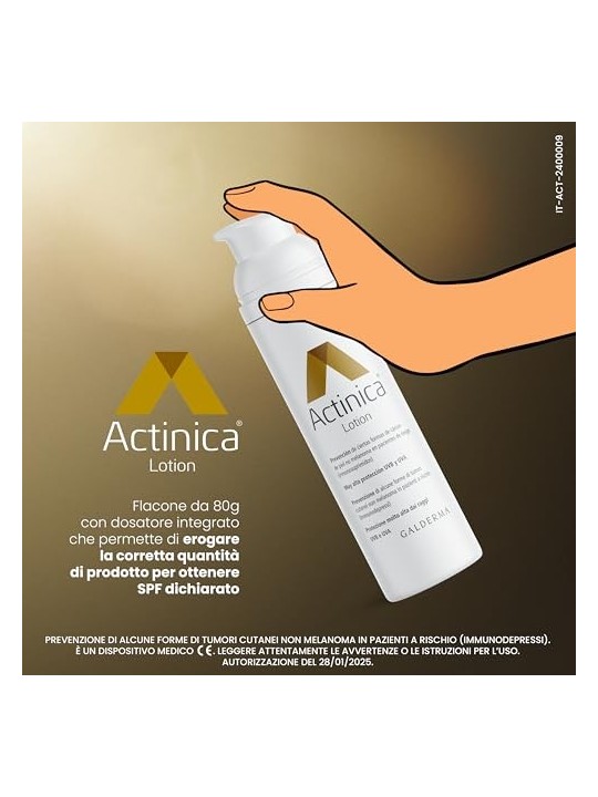 Actinica LOTION ACTINICA prevenzione cancro cutaneo 80ml unisex