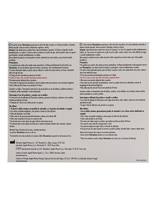Patch Termico per Collo e Spalla Thermacare