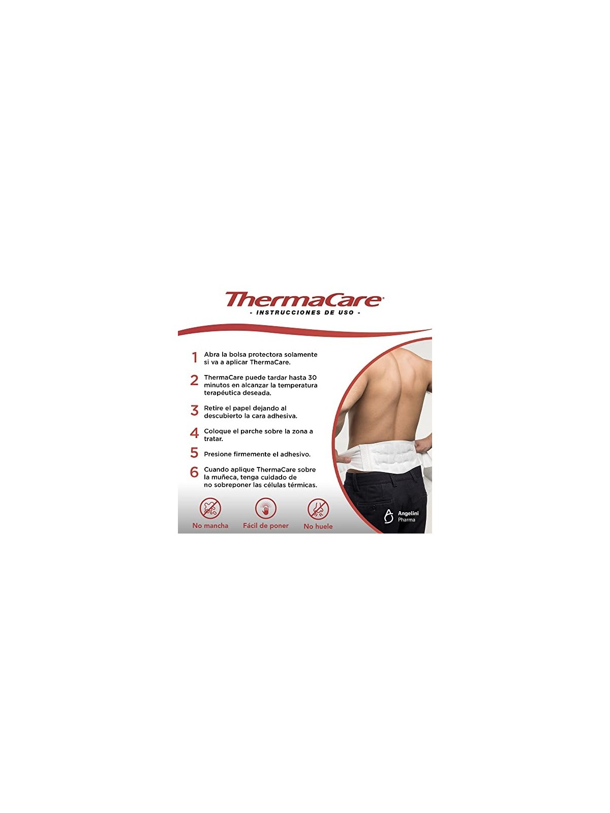 Fasce Autoriscaldanti per Schiena e Lombare THERMACARE 4 Unitï¿½ï¿½ Unisex