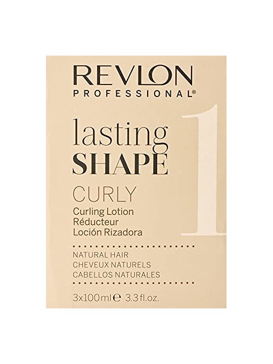 Revlon LASTING SHAPE lozione per capelli naturali ricci 3 x 100ml unisex
