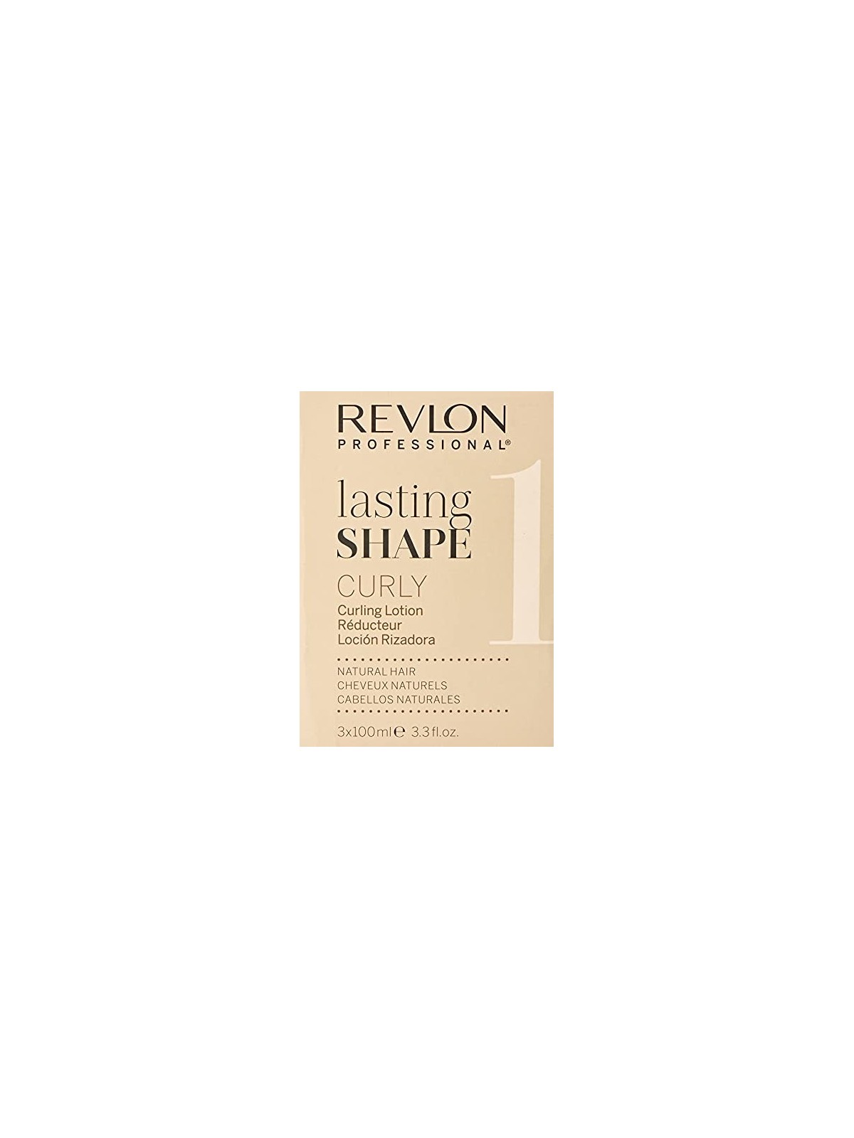Revlon LASTING SHAPE lozione per capelli naturali ricci 3 x 100ml unisex