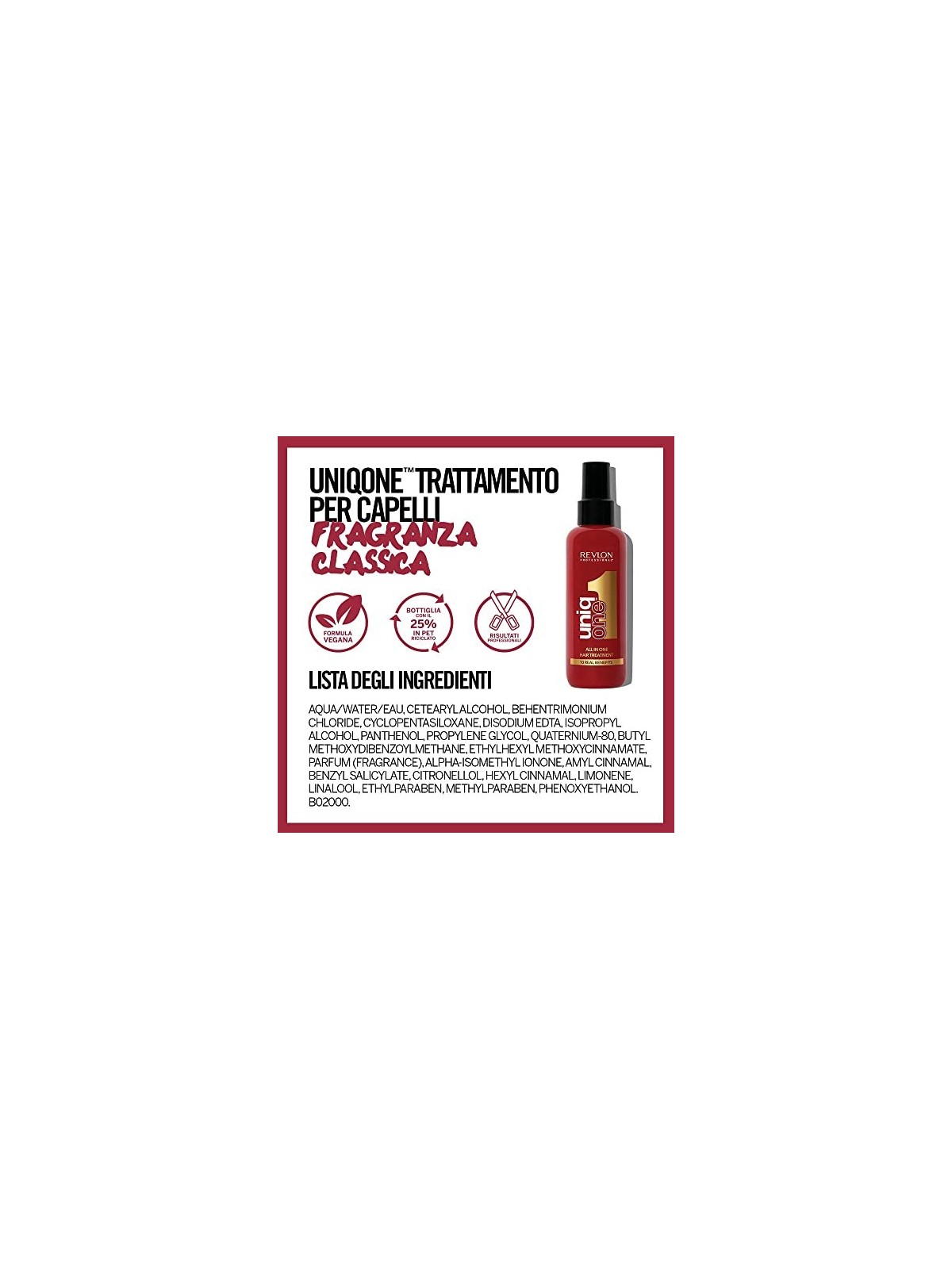Revlon Professional Trattamento per capelli Uniq One donna 150ml