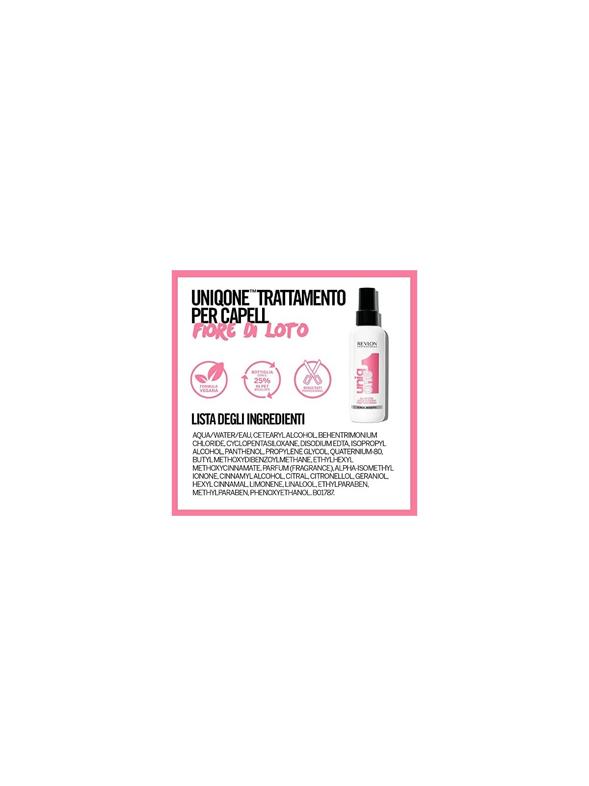 Revlon Professional Uniq One Spray Fiore di Loto donna 150ml