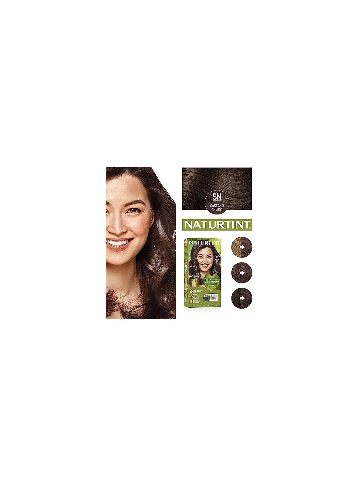 Naturtint 5N Castano Chiaro 170ml Donna