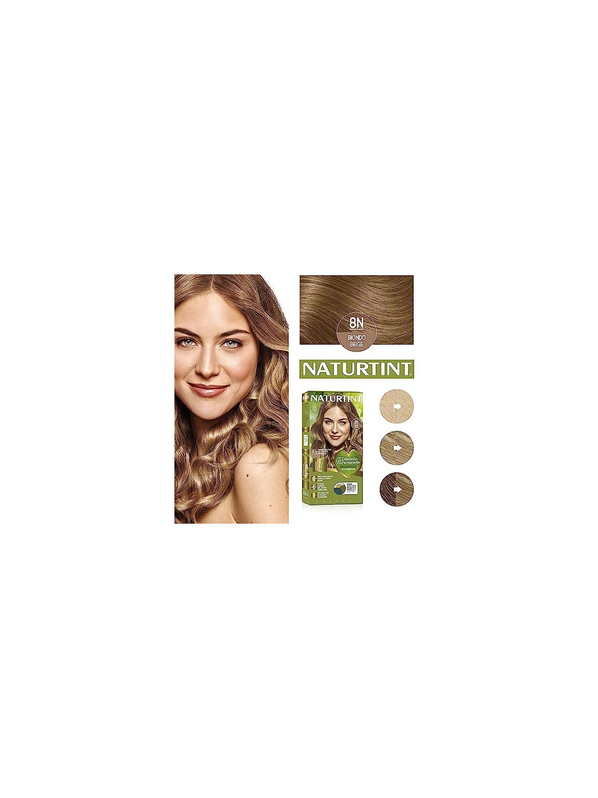 Naturtint 8N biondo grano 170ml donna