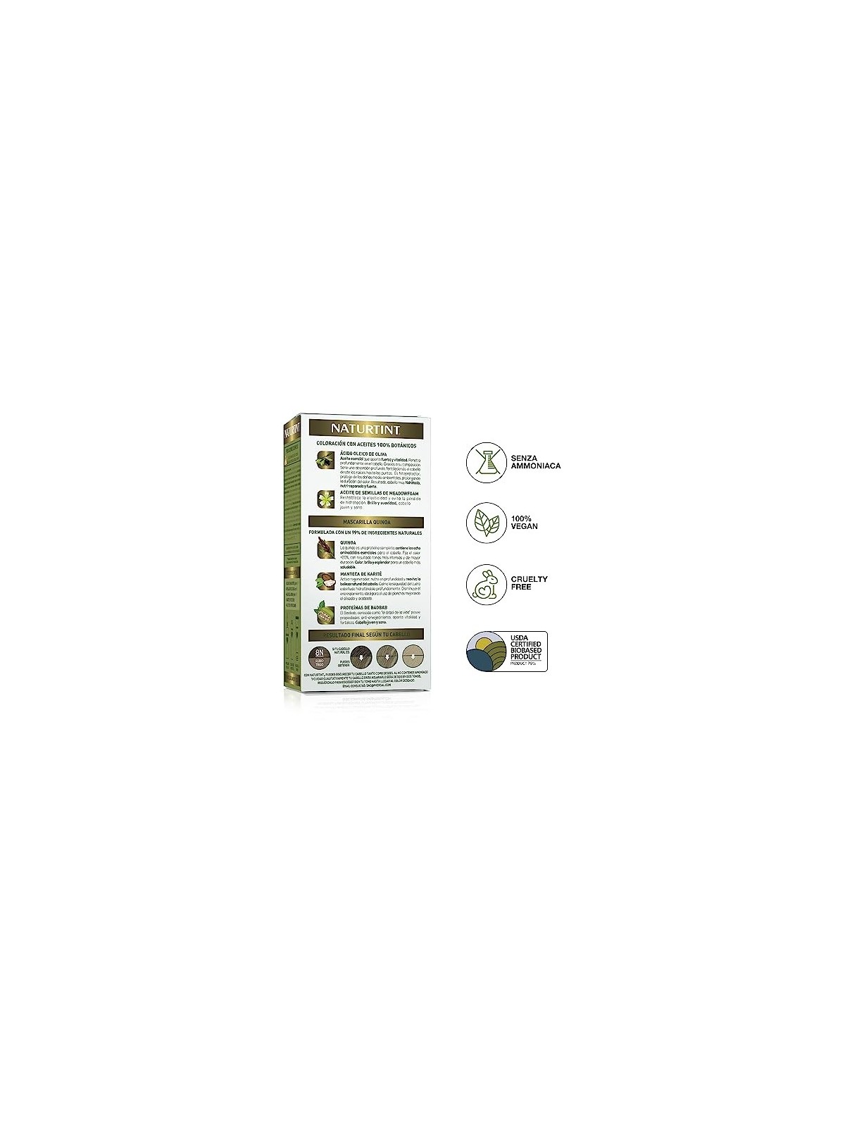 Naturtint 8N biondo grano 170ml donna