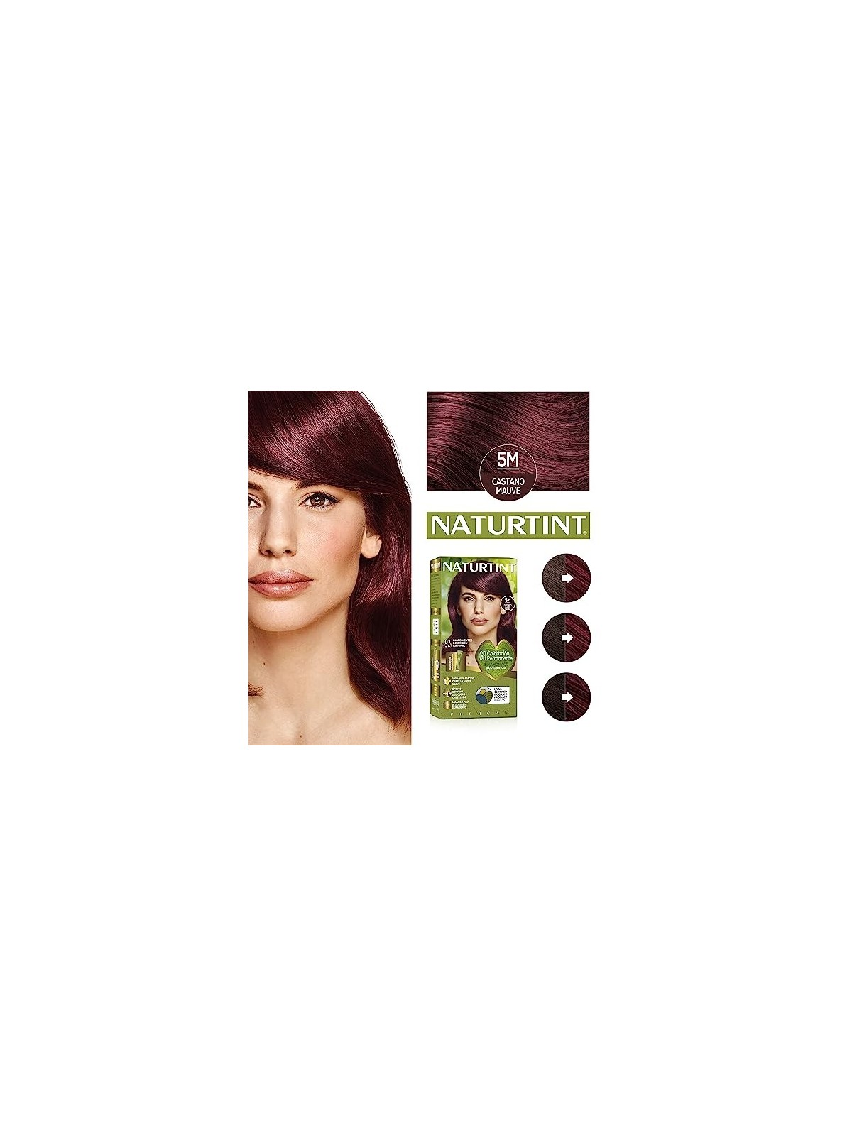 Naturtint 5M Castano Chiaro Mogano 170ml Donna