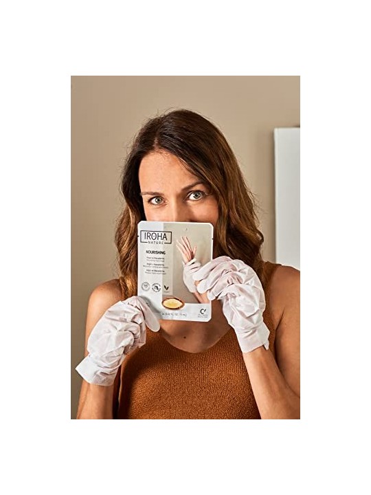 Maschera nutriente per le mani Iroha ARGAN e MACADAMIA 1 unitï¿½ï¿½