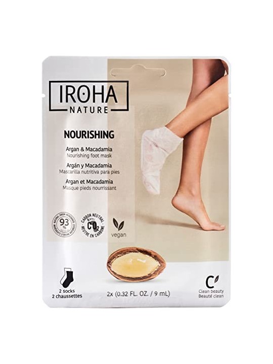 Calze nutrienti Iroha ARGAN e MACADAMIA 1 unitï¿½ï¿½ unisex