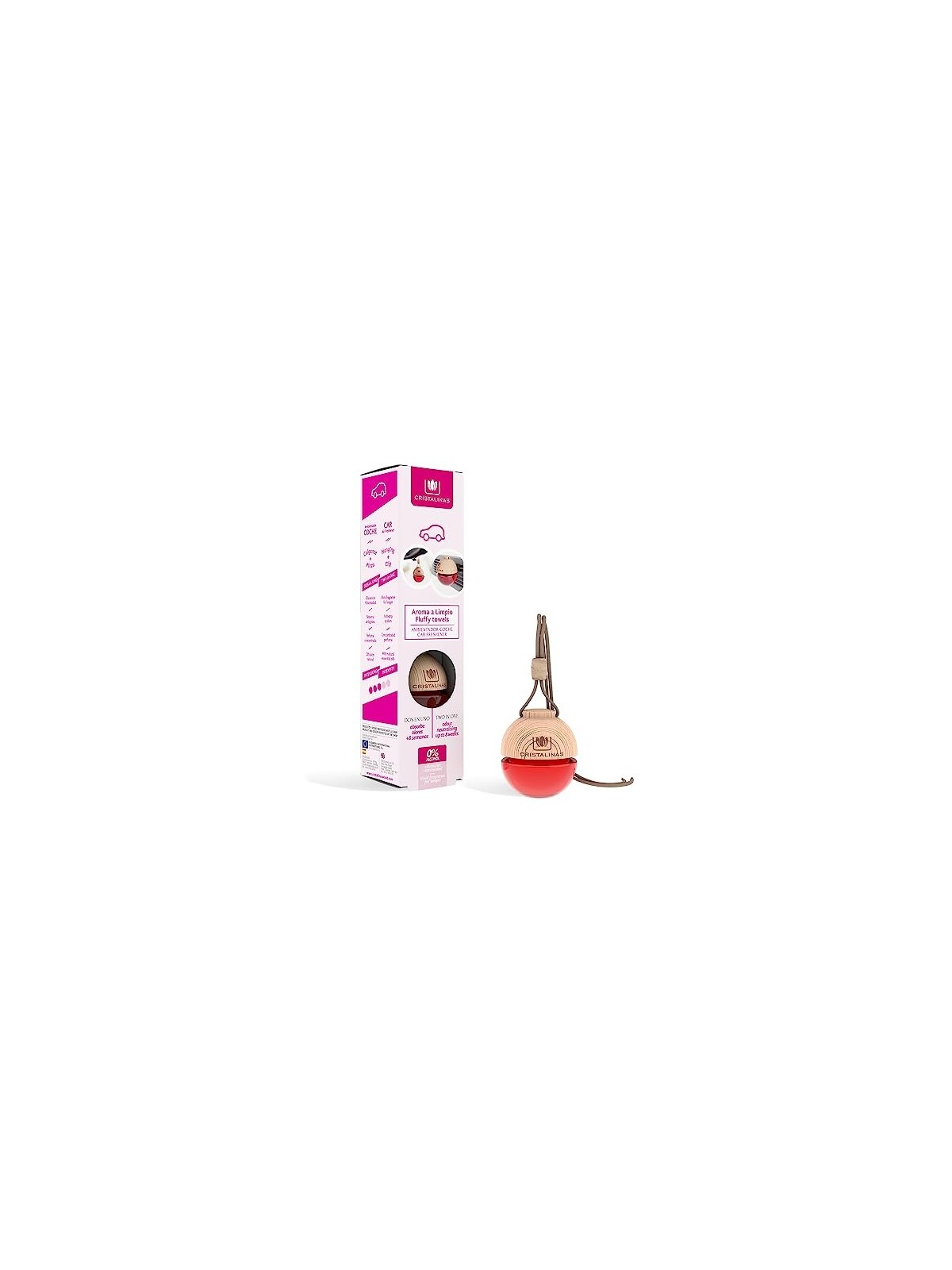CRISTALINAS Deodorante per Auto Aroma Pulito 0 6ml Unisex