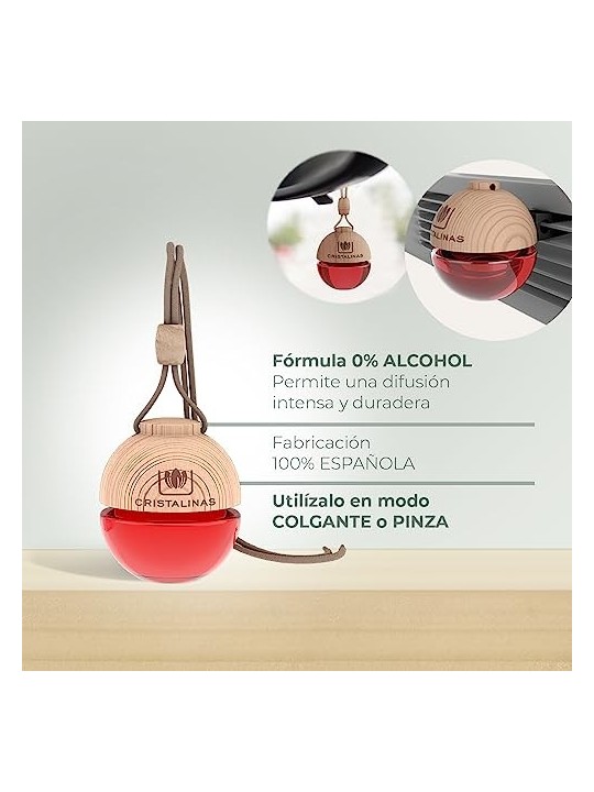 CRISTALINAS Deodorante per Auto Aroma Pulito 0 6ml Unisex