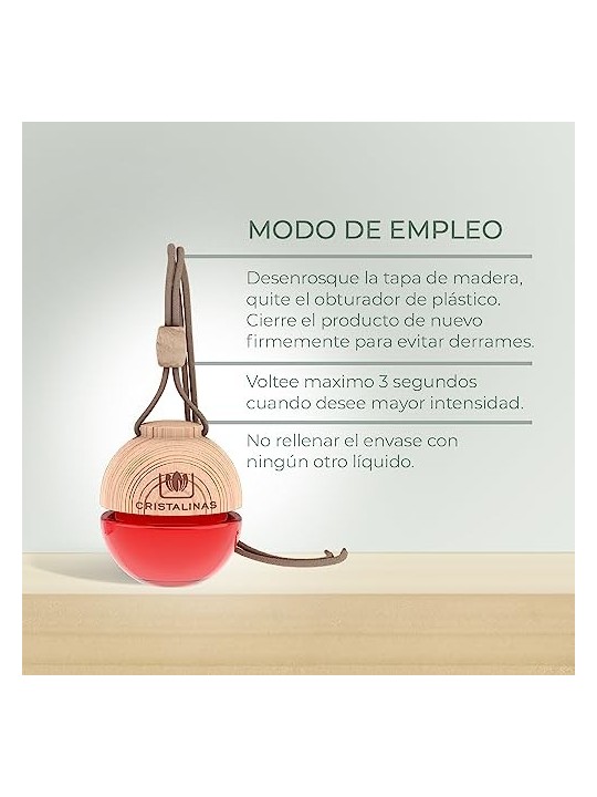 CRISTALINAS Deodorante per Auto Aroma Pulito 0 6ml Unisex