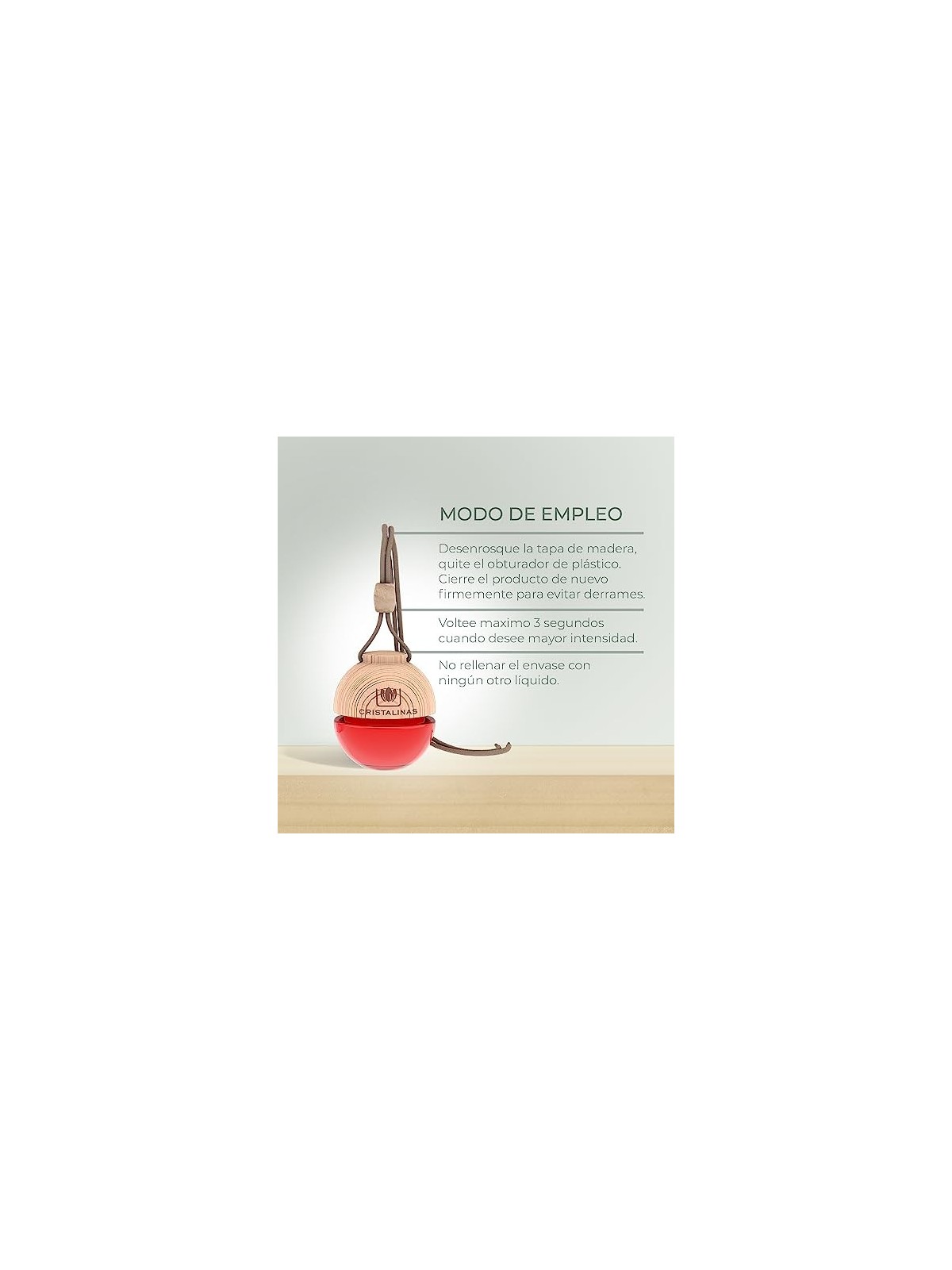 CRISTALINAS Deodorante per Auto Aroma Pulito 0 6ml Unisex