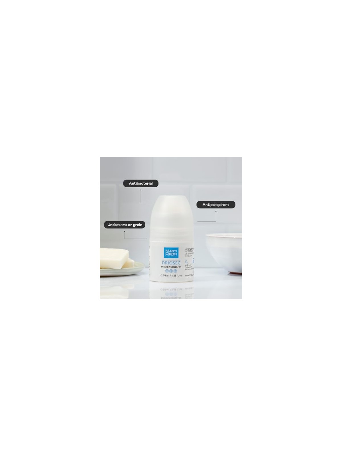Martiderm Driosec Roll On Ascelle e Inglese 50ml Unisex