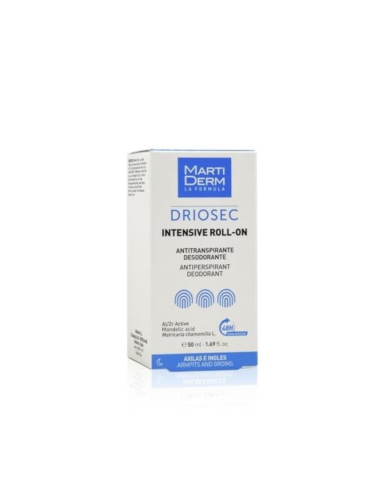 Martiderm Driosec Roll On Ascelle e Inglese 50ml Unisex