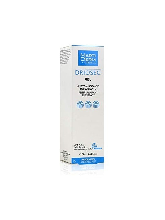 Martiderm Driosec Gel per Mani e Piedi 75ml Unisex
