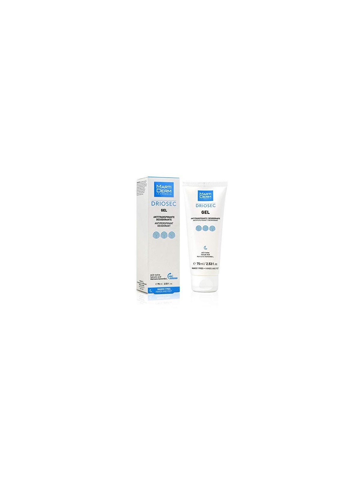 Martiderm Driosec Gel per Mani e Piedi 75ml Unisex