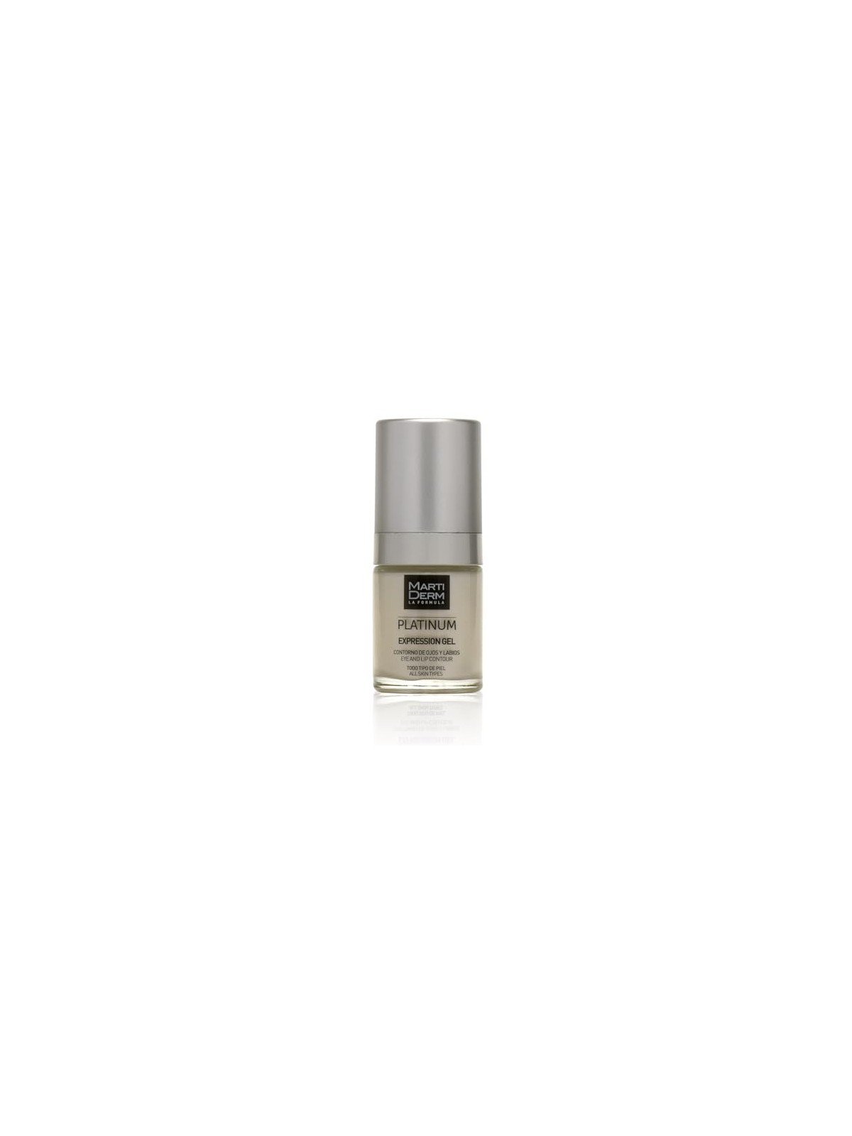 Gel contorno occhi e labbra Martiderm PLATINUM EXPRESSION 15ml unisex