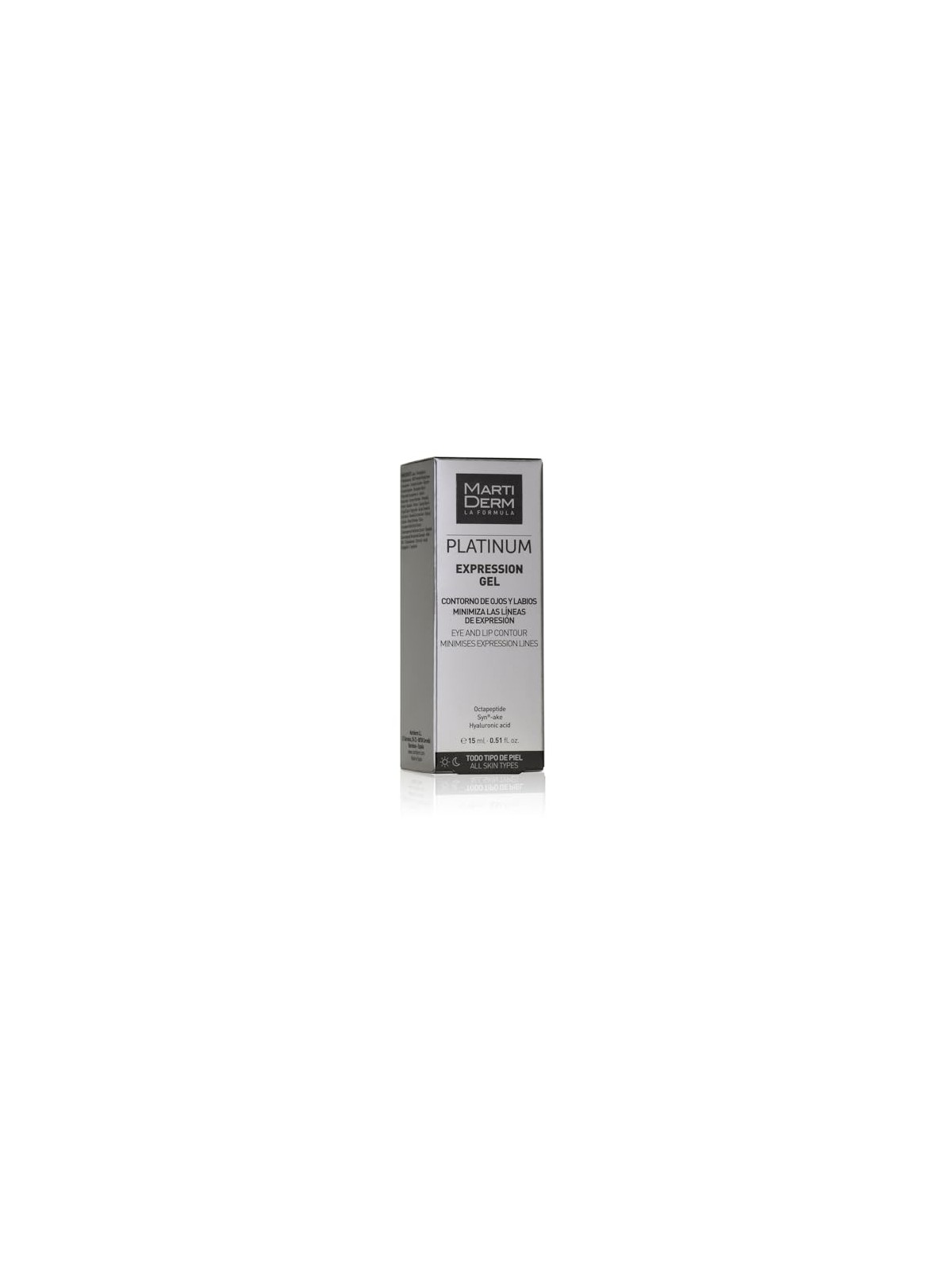 Gel contorno occhi e labbra Martiderm PLATINUM EXPRESSION 15ml unisex