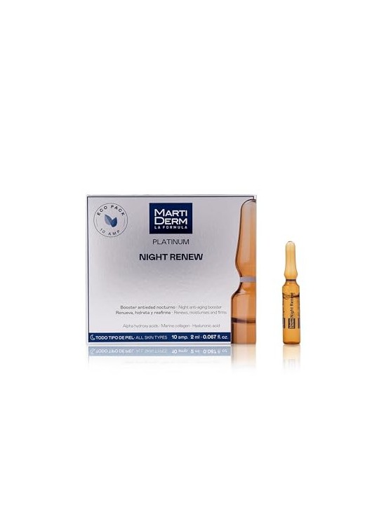 Ampolle notte rigeneranti Martiderm PLATINUM 10x2ml unisex