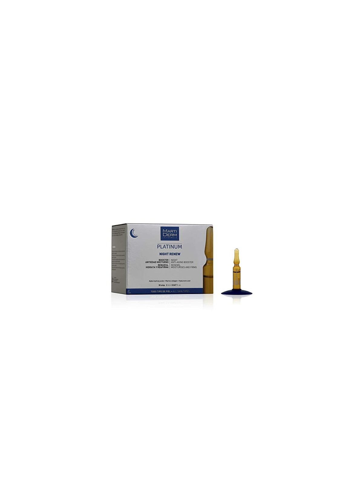 Martiderm PLATINUM NIGHT RENEW fiale 30 x 2ml unisex