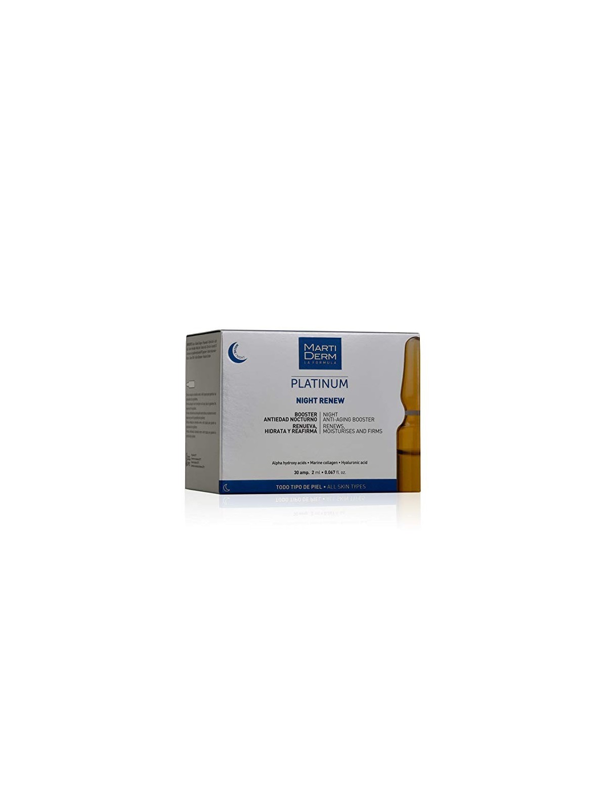 Martiderm PLATINUM NIGHT RENEW fiale 30 x 2ml unisex