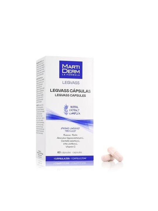 Martiderm LEGVASS Moisturizing Emulsion for Tired Legs 200ml Unisex