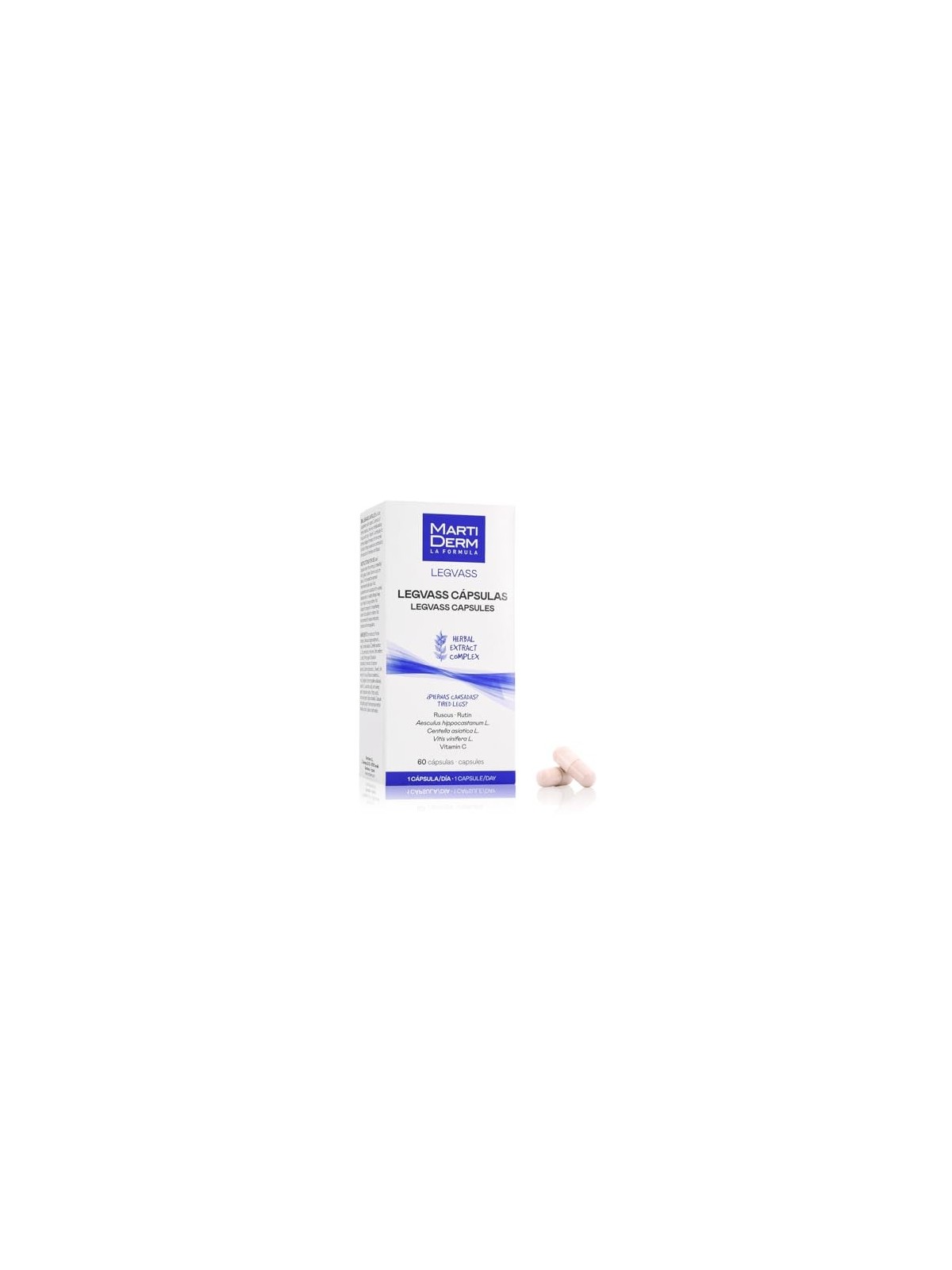Martiderm LEGVASS Moisturizing Emulsion for Tired Legs 200ml Unisex