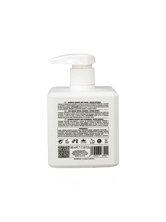 Voltage Cosmetics ANTIGRASA Shampoo Seccante 500ml Unisex