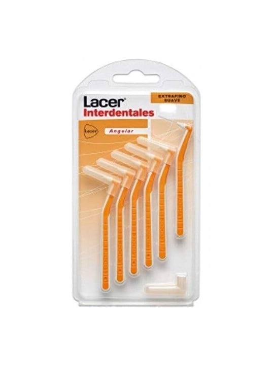 Lacer INTERDENTALI ANGOLARI morbidi assortiti 6 unit unisex