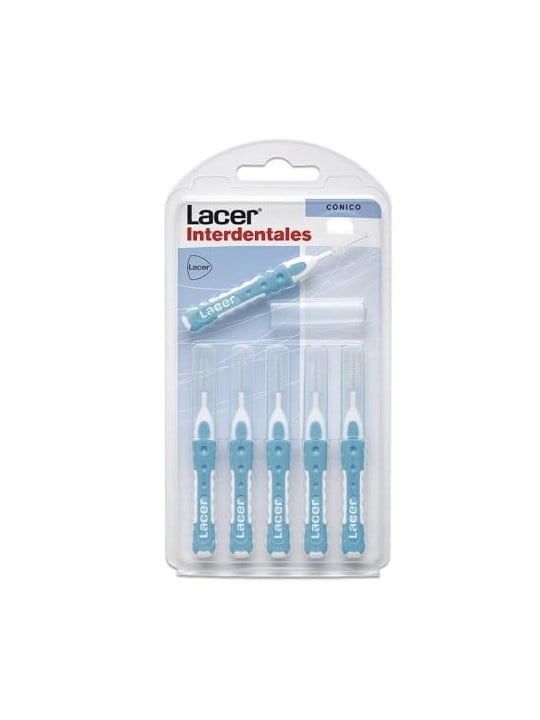 Lacer INTERDENTALI Dritto Conico Assortiti 6 Unit Unisex