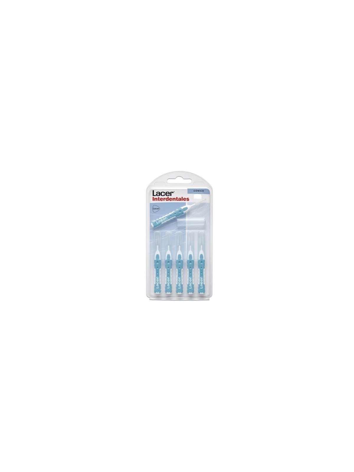 Lacer INTERDENTALI Dritto Conico Assortiti 6 Unit Unisex