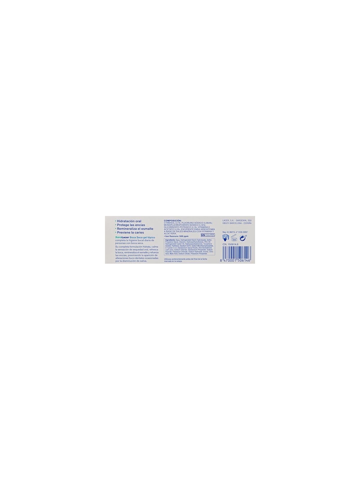 Gel topico bocca secca Lacer XEROLACER 50ml