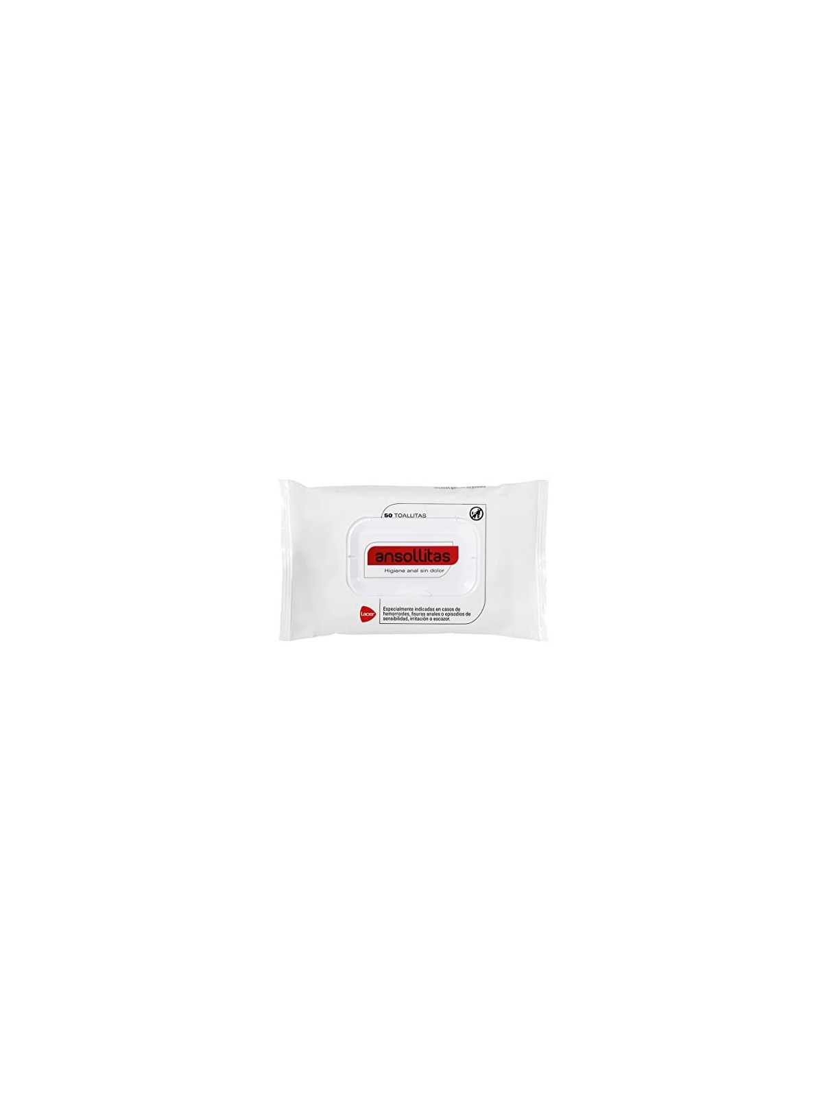 Lacer Ansollitas Salviette per lIgiene Anale 50 Unit Unisex