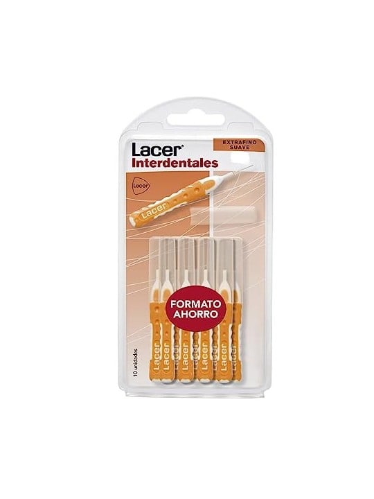 Lacer INTERDENTALI Dritti Morbidi Assortiti 10 unit Unisex