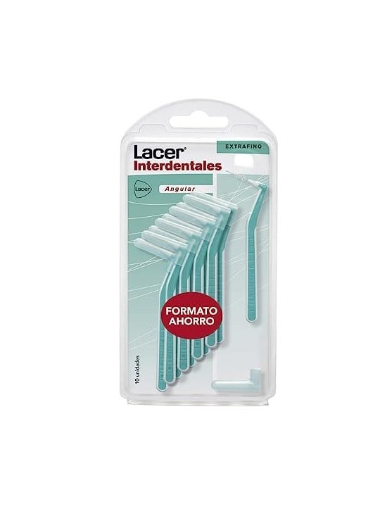 Lacer INTERDENTALI ANGOLARI extrafini assortiti 10 unit unisex
