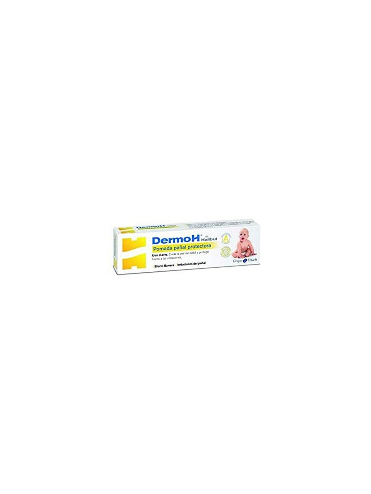 Halibut Dermoh Unguento Protettivo per Pannolini 45 G unisex