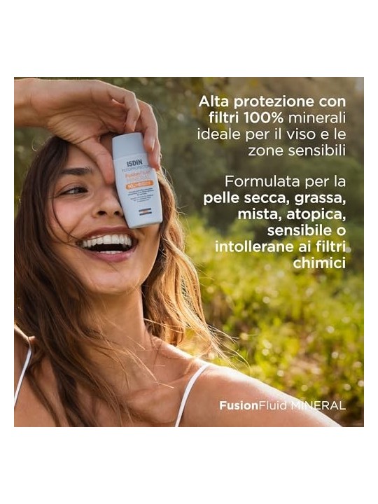 Isdin FUSION FLUID MINERALE FOTOPROTETTORE SPF50 50ml unisex