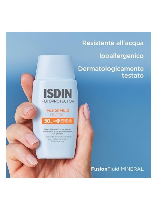 Isdin FUSION FLUID MINERALE FOTOPROTETTORE SPF50 50ml unisex