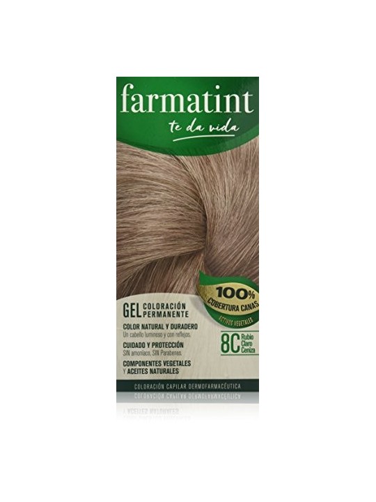 Farmatint GEL colorazione permanente 8cbiondo chiaro cenere 5 unit unisex