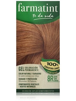 Farmatint GEL colorazione permanente 8rbiondo chiaro ramato 5 unit unisex