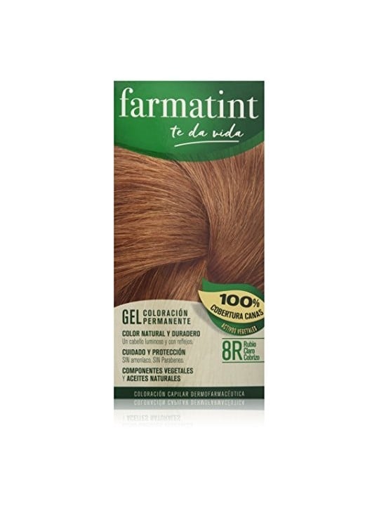 Farmatint GEL colorazione permanente 8rbiondo chiaro ramato 5 unit unisex