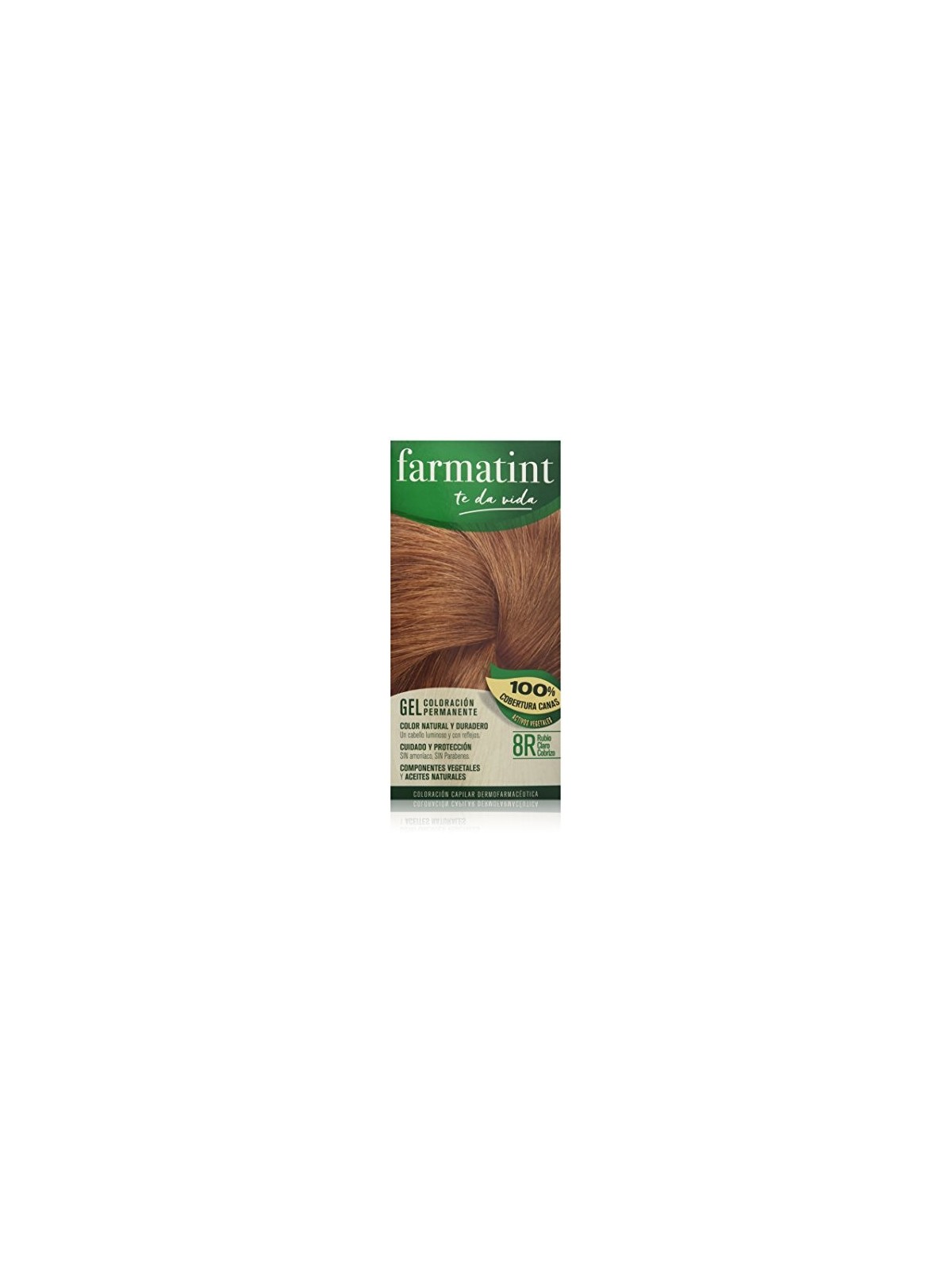 Farmatint GEL colorazione permanente 8rbiondo chiaro ramato 5 unit unisex